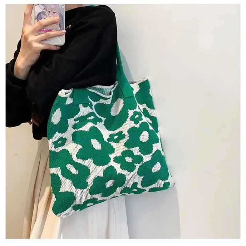 Женские сумки Zaprojektowane 2025 Сумки на плечо Женская сумка Вязаная крючком