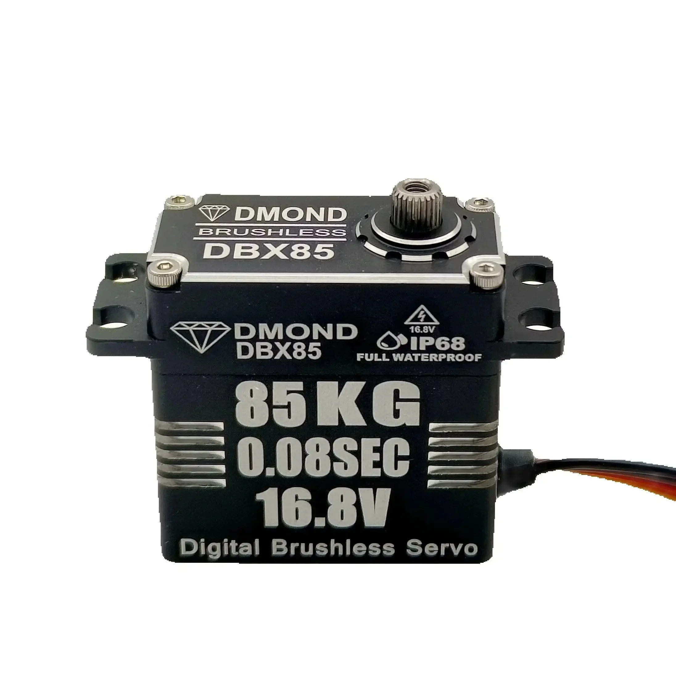 Фото RoRuSDMOND DBX85 85 кг 16.8В Бесщеточный двигатель с прямым приводом IP68 Водонепроницаемый Сверхмощный с нержавеющими шестернями 1/10 RC грузовик, индивидуальная сборка №3