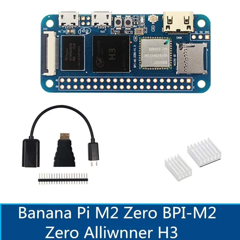 M2 Zero Bpi-m2 Zero Quad Core Development Board  Alliwnner H3 Cortex-a7 Wifi & Bt Same Size As Raspberry Pi Zero W