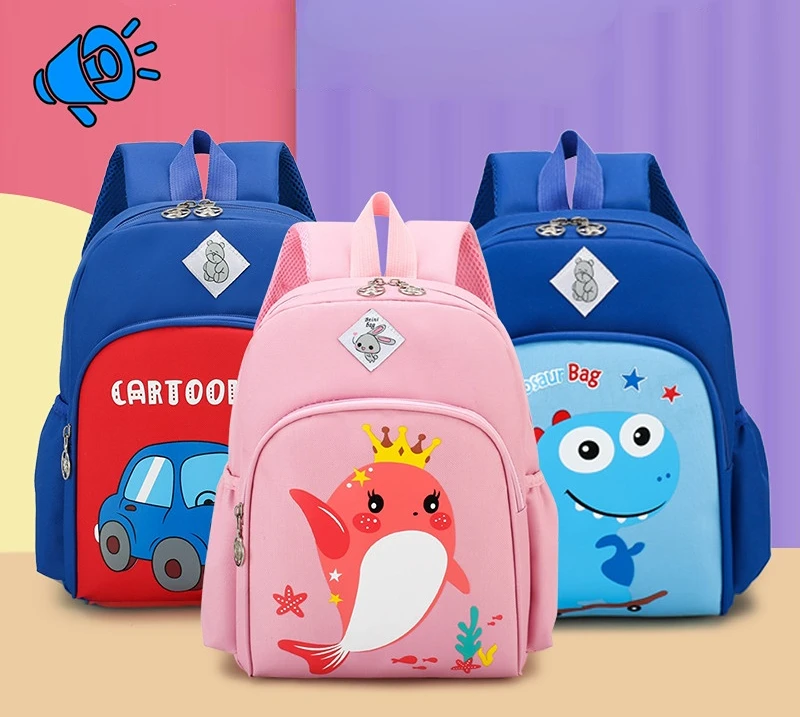 Children Dinosaur Car Cute Backpacks Boys Girls 3-7 Years Old School Bags Super Light Cute Baby Backpack In Kindergarten Mochila