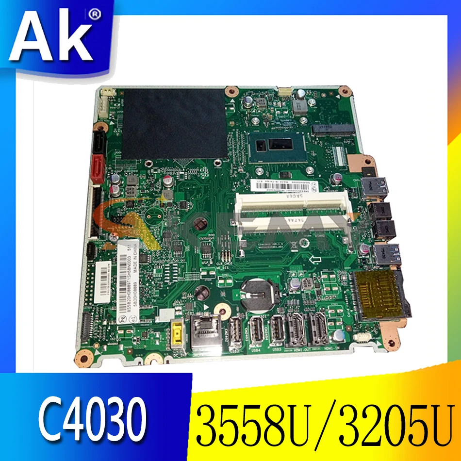 

Akemy 6050A2650901.A01 For Lenovo C4030 S4030 C40-30 all-in-one Computer Motherboard CPU 3558U/3205U/2957U DDR3 100% Test Work