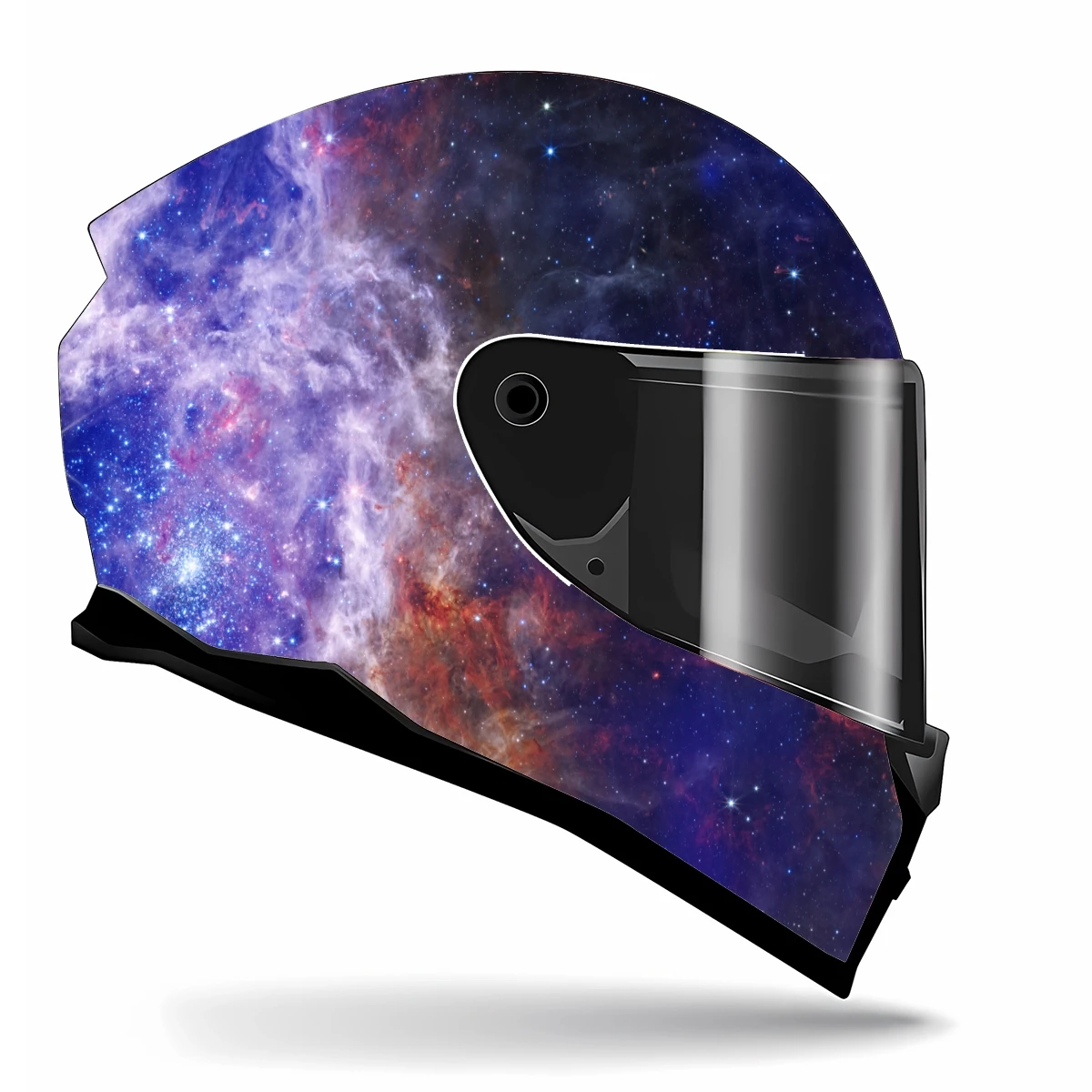 Звездное небо наклейки на мотоциклетный шлем самоклеящиеся гоночные заказ