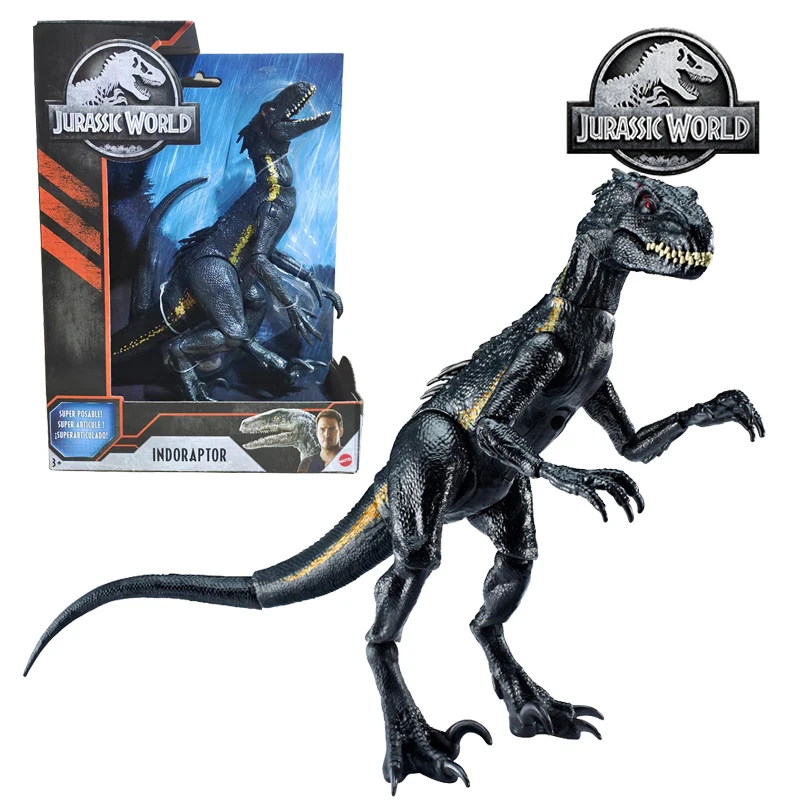 

Mattel Jurassic World FVW27 Fallen Kingdom Indoraptor Dinosaur Action Figure With Movable Joints, Birthday Toy Gift For Children