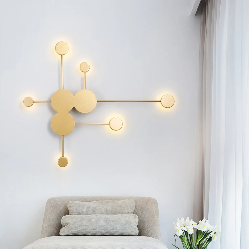 

Nordic Wall Lamp Led Lights Decoration for Wall Branches Long Arms Wall Lights for Home Stair Lightling Fixtures Bedroom Light