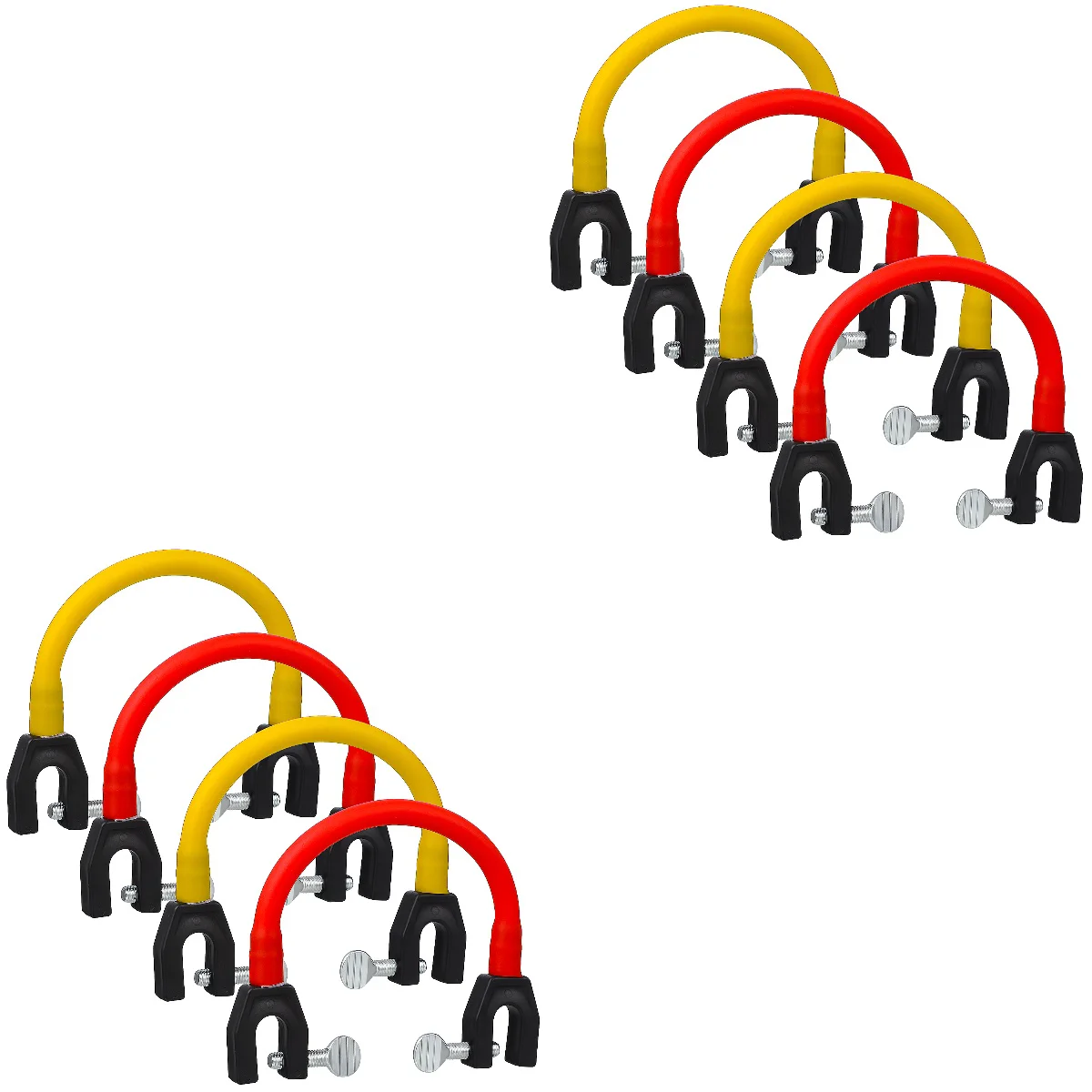 

8 Pcs Ski Tip Connectors Practical Portable Control Beginners Ski Practical Tools