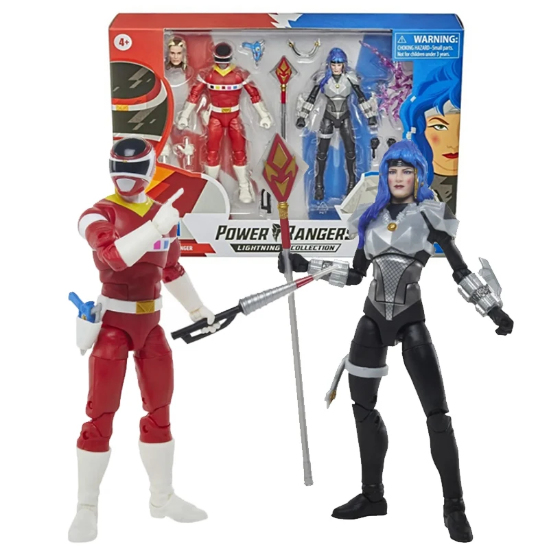 Hasbro Original Power Rangers Lightning Collection IN SPACE RED Ranger ASTRONEMA Joint Movable Anime Action Figure Toys for Boys