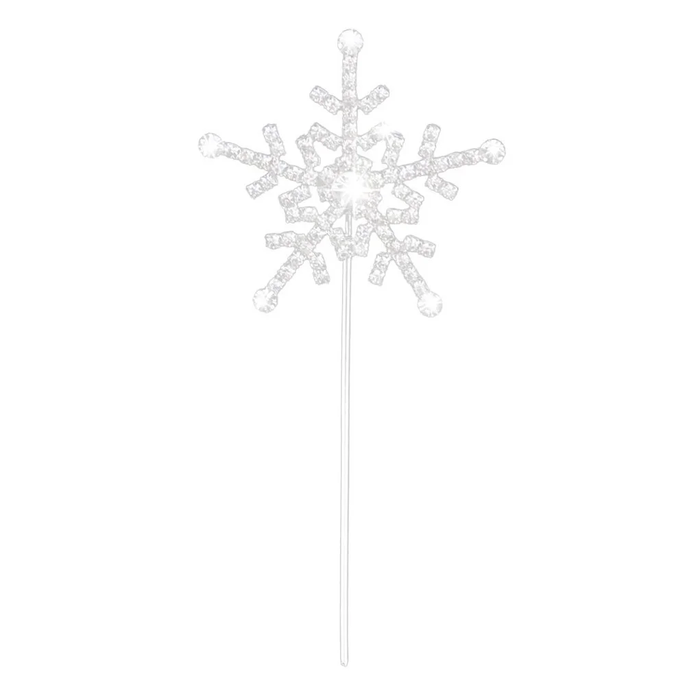 

Rhinestone Snowflake Wedding Anniversary Decoration )