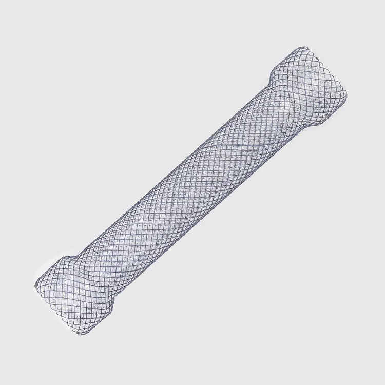 

Ni-ti wire Nitinol alloy metallic fully covered esophageal stent with both cup ends