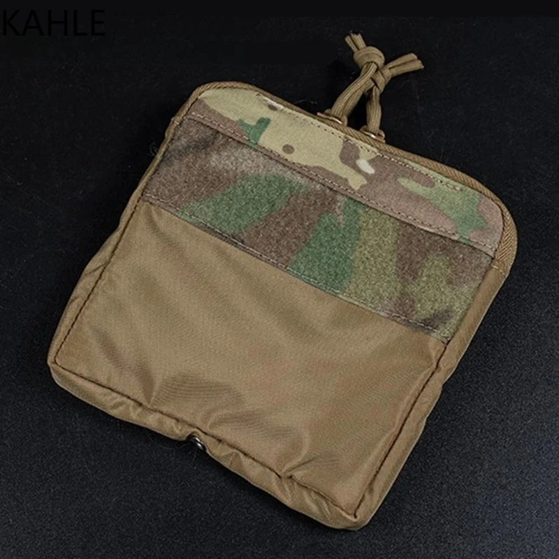 Фото Тактический нагрудный жилет Kahle Zipper Bag DOPE с передним клапаном, вставкой-кенгуру и полуместом для кармана, нейлон, для FCPC V5 Plate Carrier, для охоты №1