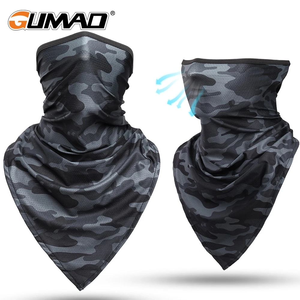 Camo Multicam Tactical Mask Bandana Face Cover Airsoft Military Sport Fishing Bicycle Neck Gaiter Running Hiking Scarf Men Women