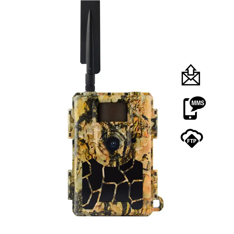 Willfine 5.8CG 24MP 4G LTE Cellular Wild Game Trail Camera Traps with MMS Email SMS GPS Functions for Security Hunting