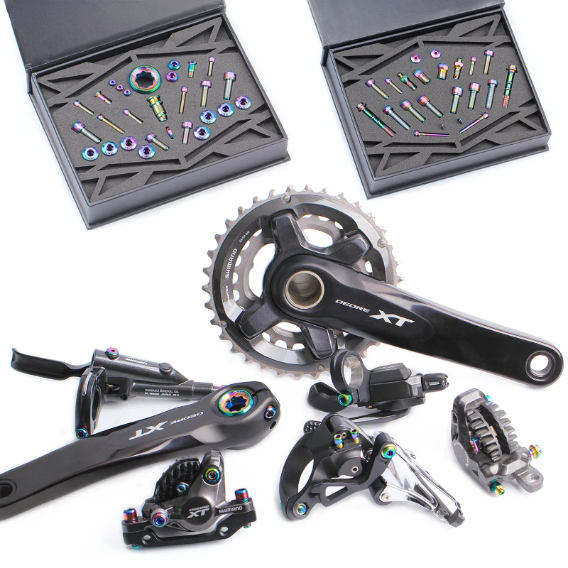 Mountain Bike M7000 Kit/M8000 Titanium Alloy Shift/Brake Screw Set Riding Accessories