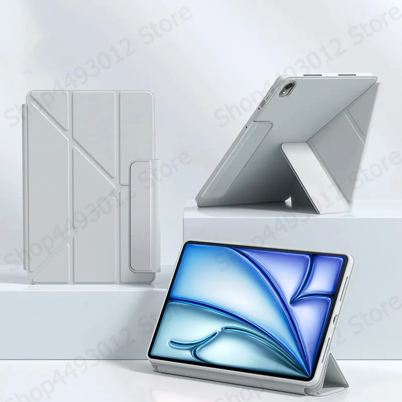 Чехол-книжка из искусственной кожи с магнитной застежкой и подставкой для iPad Air 11 M4, iPad Air 11 2026 M3 M2, iPad Air 5 4 поколения (art.: 3920dba2e263b) - 3920dba2e263b