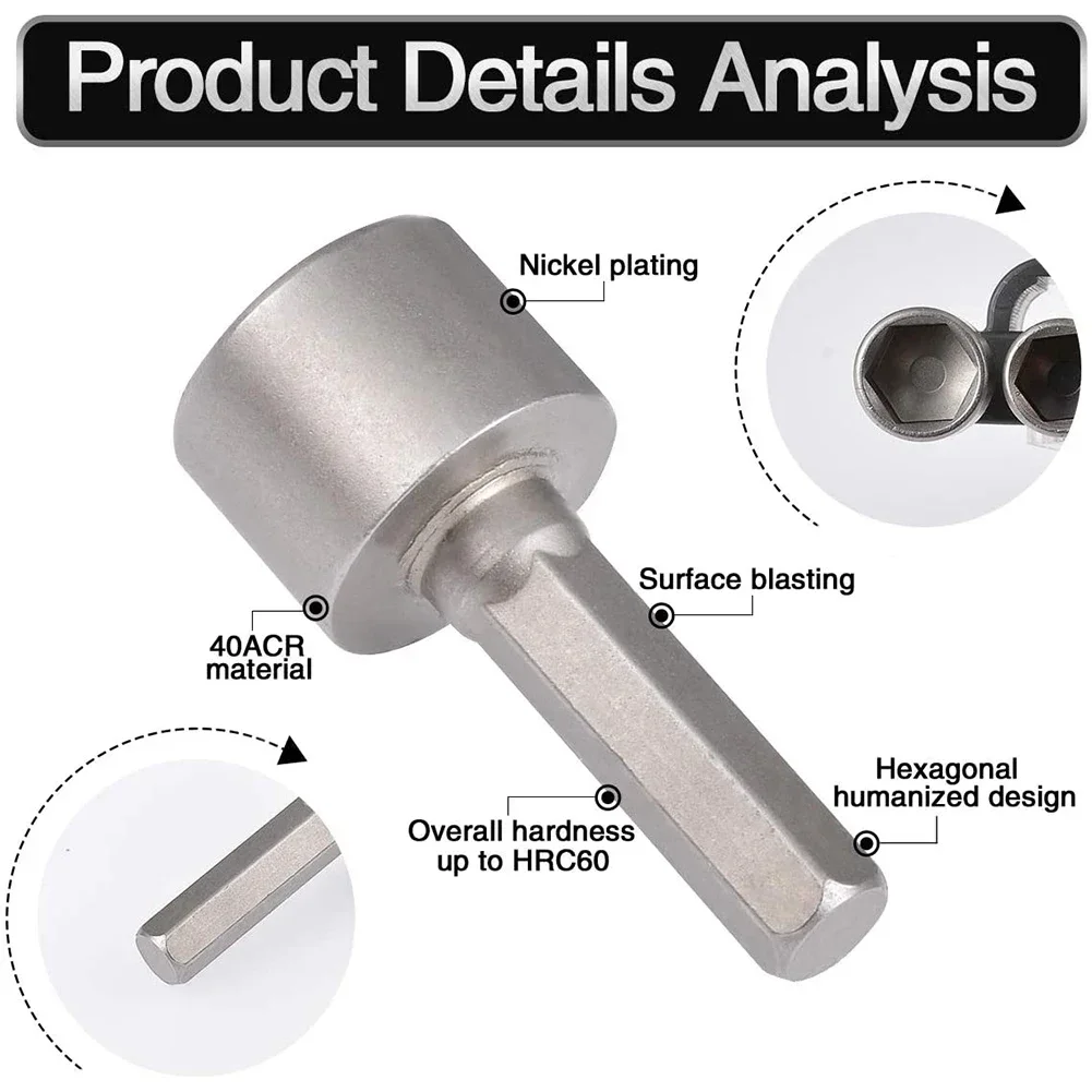 9 шт./набор шестигранные головки 5-13 мм