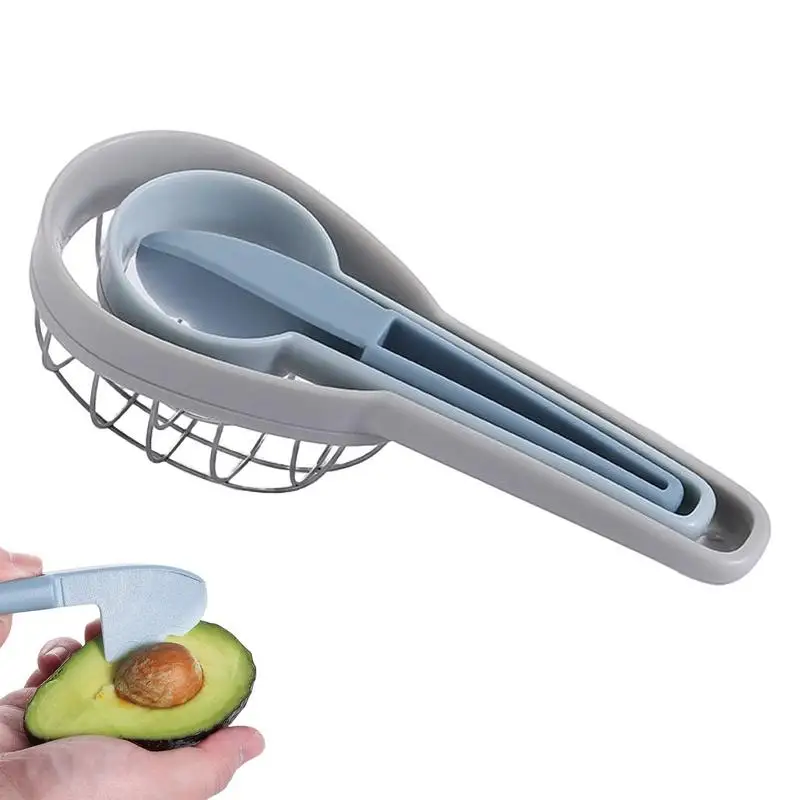 

Slicer Cutter Avocado 3 In 1 Avocado Pit Remover Cutter/Peeler 3 In 1 Slicer Peeler Pitter Avocado Slicer For Fruits & Vegetable
