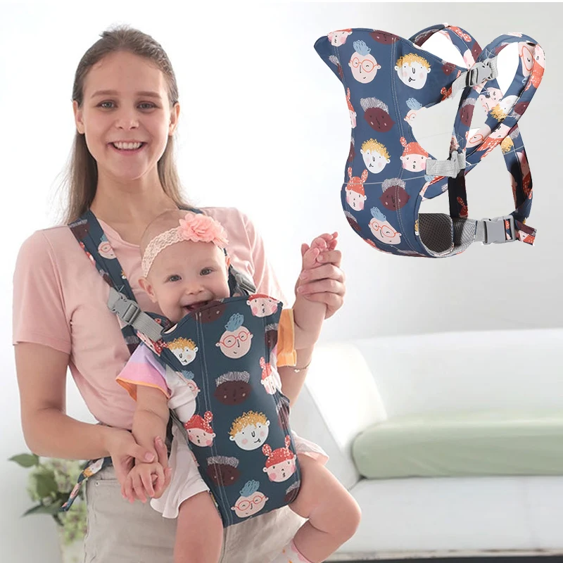 Baby Carrier Bag Portable Ergonomic Backpack Newborn To Toddler Front and Back Holder Kangaroo Wrap Sling Baby Accessories