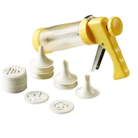 diy biscuit cookie maker press icing tool cookie plastic press mold home bakery baking tool