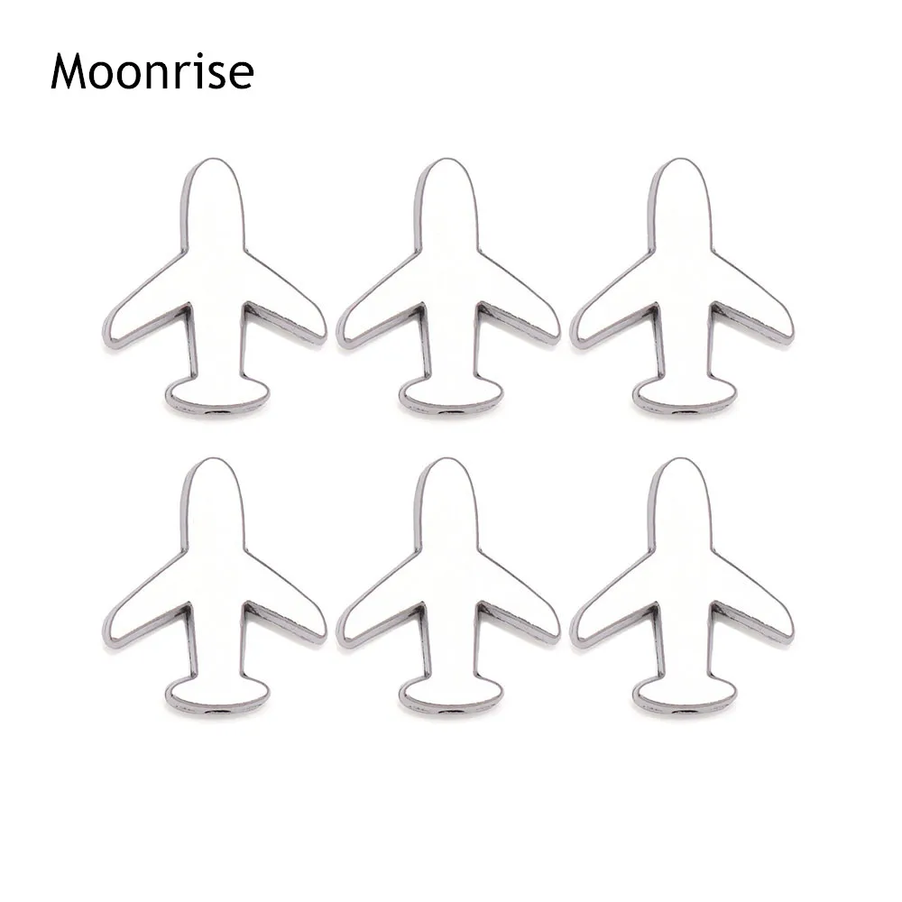 

20 шт. старинный серебряный сплав для путешествий, свободный бусина, самолет, бусина для спаркера 16x14 мм