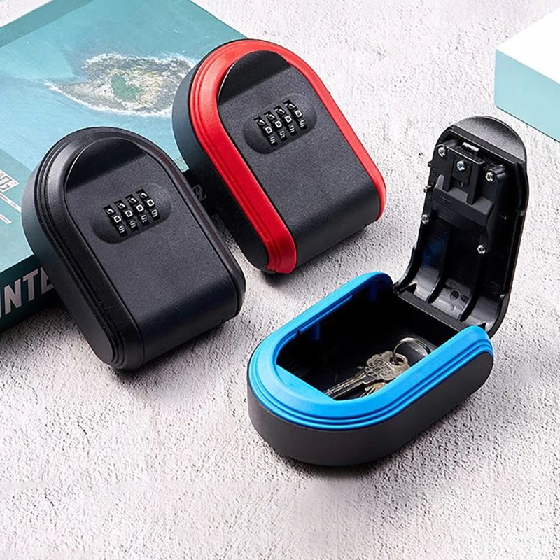 Ящик для хранения ключей настенный секретный органайзер 4-значный