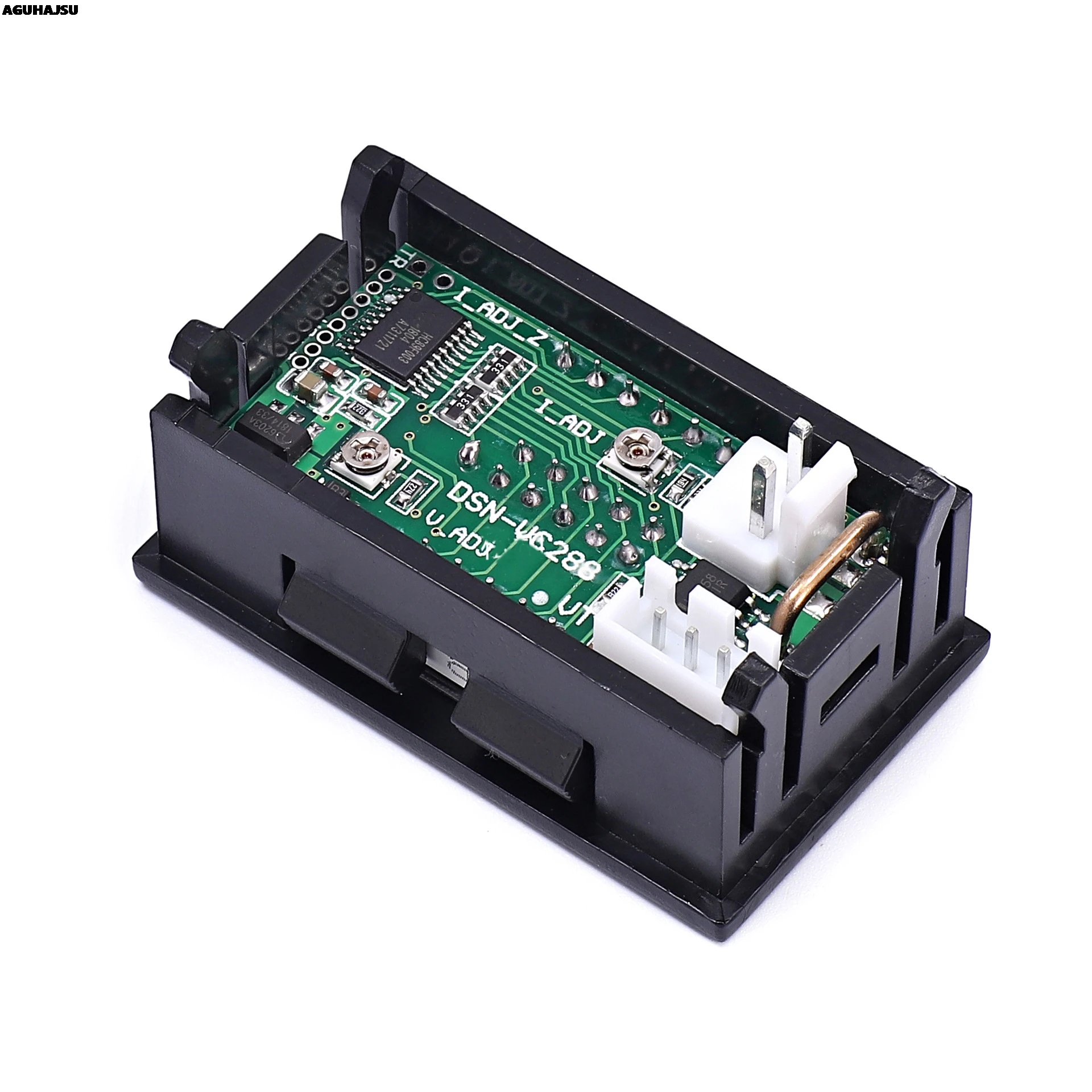 Цифровой вольтметр-Амперметр со светодиодной подсветкой 0 28 дюйма 10 А |