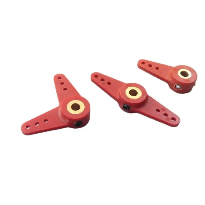 

3 шт. отверстие диаметром 4 мм рулевой рычаг усиленный стекловолокном нейлоновый L-образный/прямой/одиночный рулевой серворуль коромысло дл...