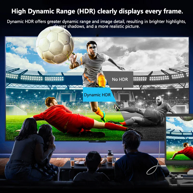 Фото Кабель HDMI 8K (1м/2м), белый, высокоскоростной, HDMI 2.1, для мониторов, телевизоров и проекторов, поддержка 8K при 60 Гц, хит продаж 2026 года №2