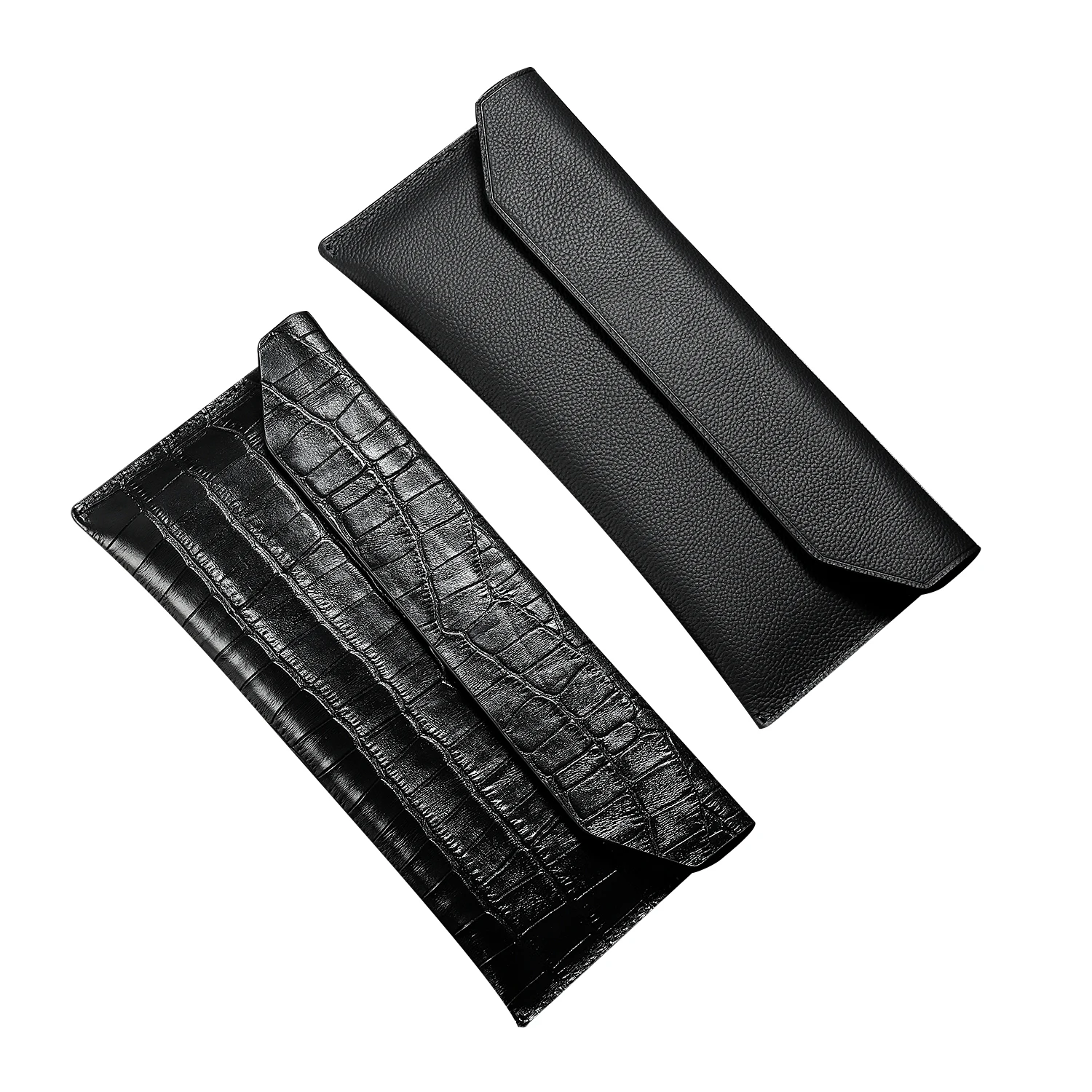 

Luxury Genuine Leather Envelope Style Case for Huawei Mate XS X2 Compatible with Folding Screen Phone Size Up to 7 inch Sleeve