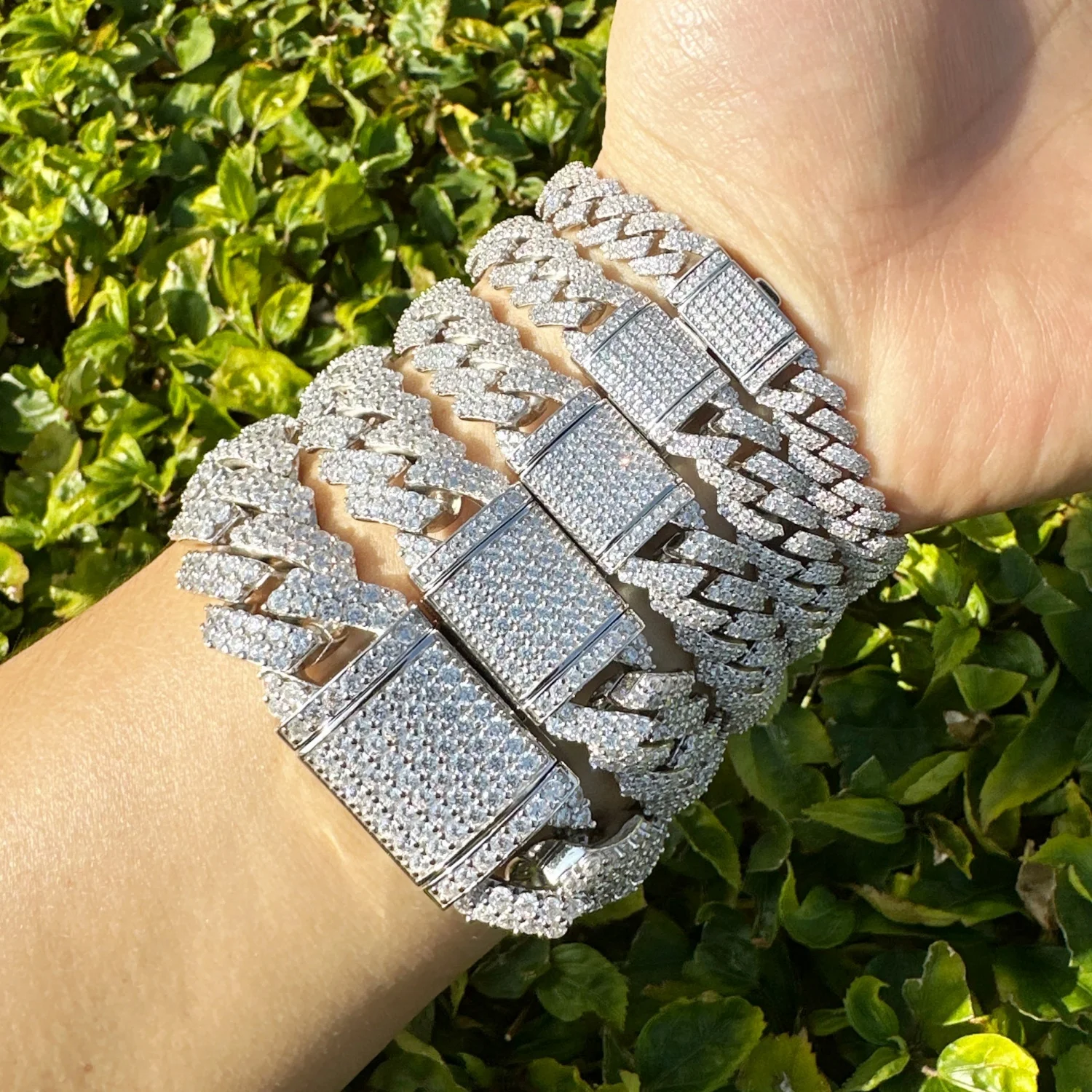 Лидер продаж ювелирные изделия в стиле хип-хоп серебро 925 пробы позолоченное 14