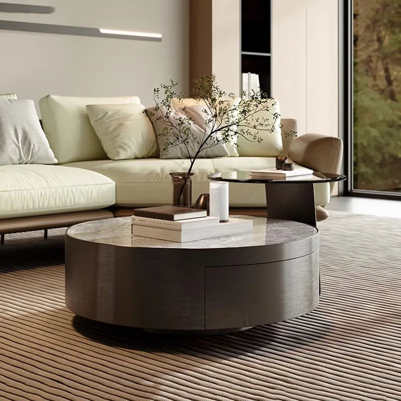 

Round Modern Table Living Room Bedroom Coffee Hallway Mesas Auxiliares Corner Originality Mesa De Canto Balcony Furniture DWH