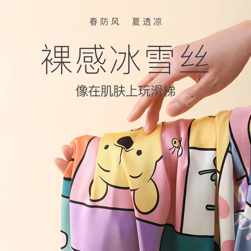 Womens Pijama Set Summer Short Sleeve Kawaii Nightsuit Cute Cartoon Sleepwear Anime Home Clothes Harajuku Cozy Girls Leisure