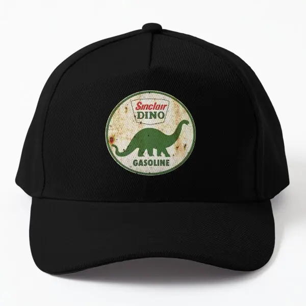 

Vintage Sinclair Dino Gasoline Service S Baseball Cap Hat Solid Color Snapback Casquette Casual Boys Sport Czapka Hip Hop