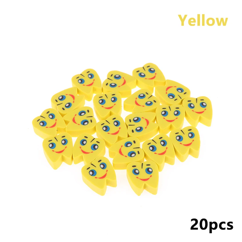 

Резиновые ластики зубчики 20 шт