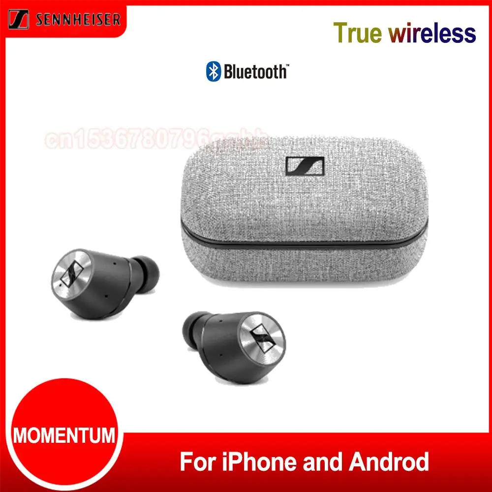 

Sennheiser MOMENTUM Bluetooth True Wireless Earphones HIFI Stereo Headset TWS Sport Earbuds Noise Reduction For IPhone/Samsung