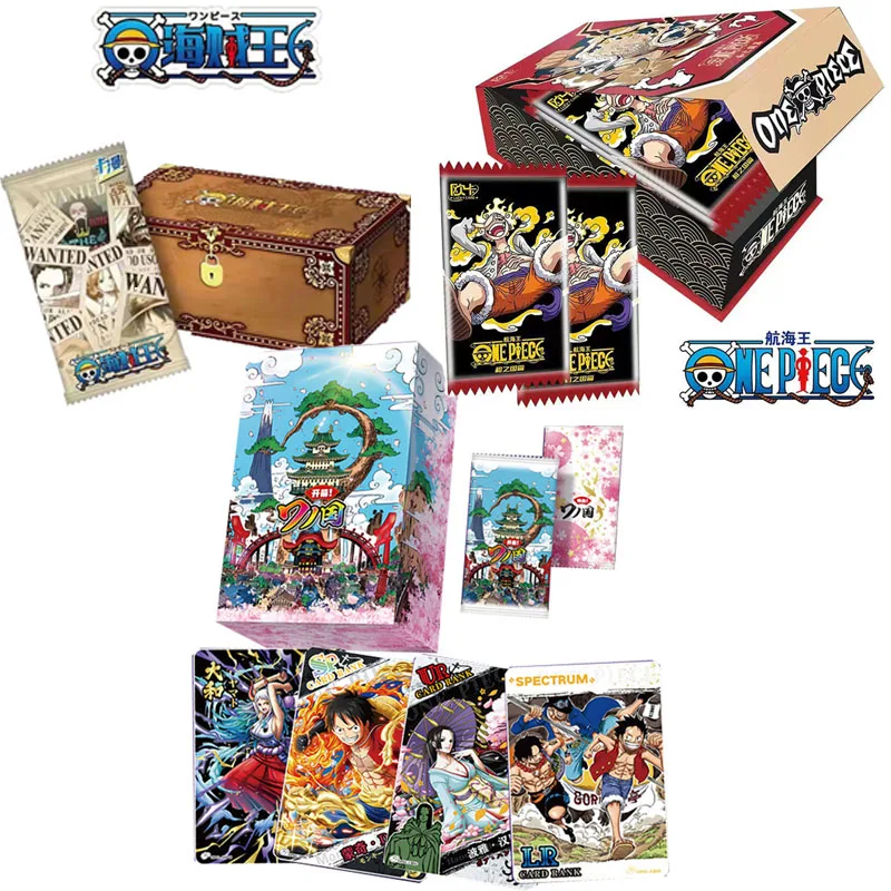 

Anime One Pieces Collection Card Cartas Luffy Roronoa Sanji Nami TCG Game Cards Children Birthday Gift for Family Christmas Toys