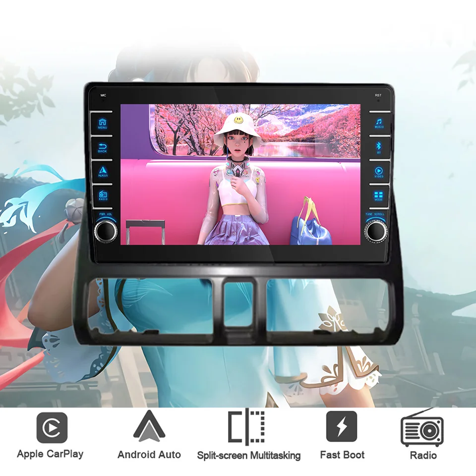 Для Honda CR-V CRV 2001 - 2006 автомобильное радио Аудио мультимедийный видео музыкальный