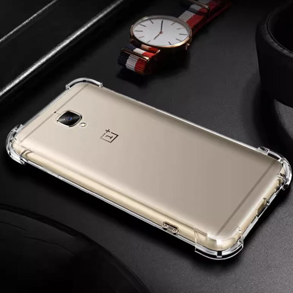 Усиленные углы для телефона Прозрачная мягкая Противоударная подушка