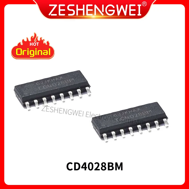 

10PCS CD4028BM SOP16 CD4028 SOP CD4028BM96 SOP-16 SMD new and original IC
