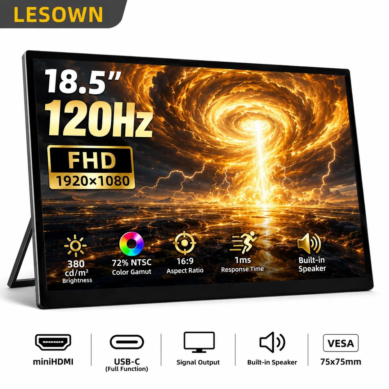 Фото Мобильный монитор LESOWN 18.5