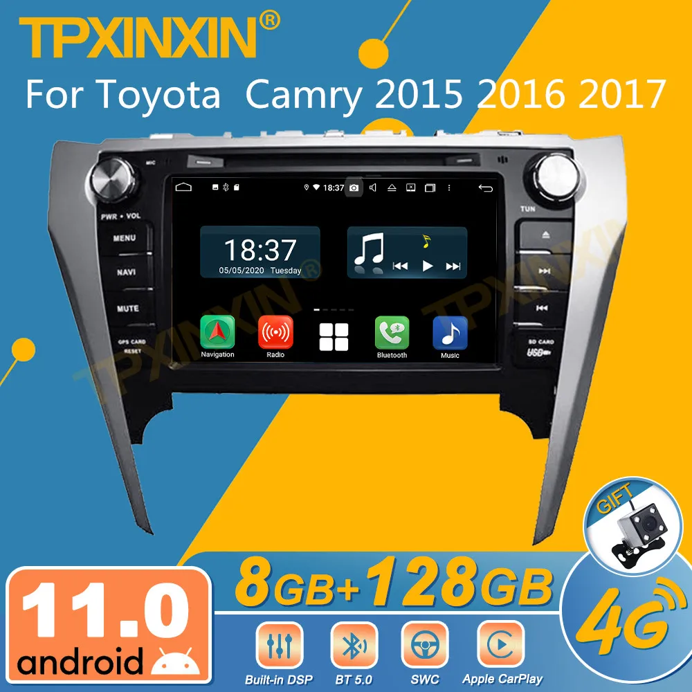 

For Toyota Camry 2015 2016 2017 ​Android Car Radio 2Din Stereo Receiver Autoradio Multimedia Player GPS Navi Unit Screen
