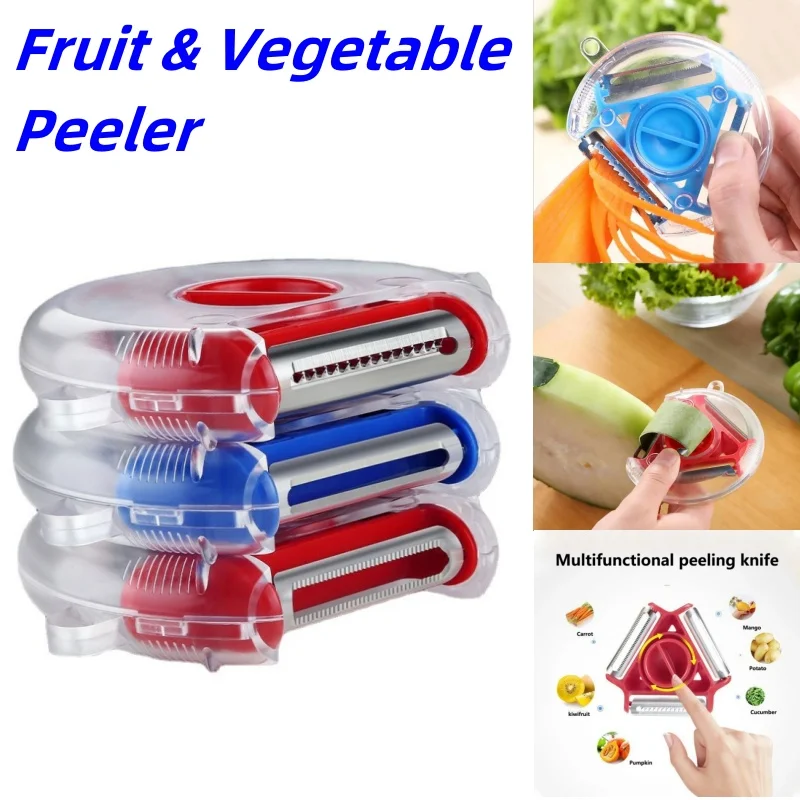 3 в 1 кухонная Терка с лезвиями для чистки