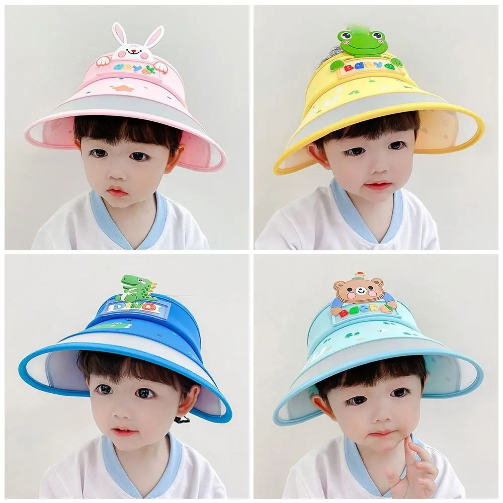 

Protection Empty Top Hat Outdoor Sports Bucket Hat Wide Brim Sun Visor Hat Children Kids Cap Baseball Cap Baby Sun Hat