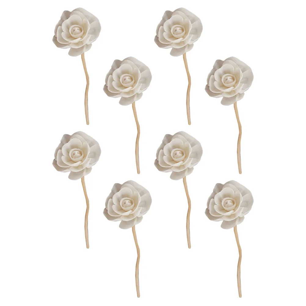 

Diffuser Sticks Reedflower White Home Stick Inch Decorative Office Bathroom Fragrance Reeds Oil