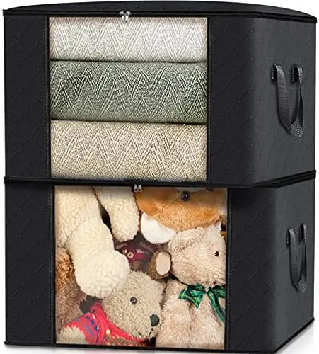 3 упаковки для хранения одежды складные сумки одеял контейнеры организации