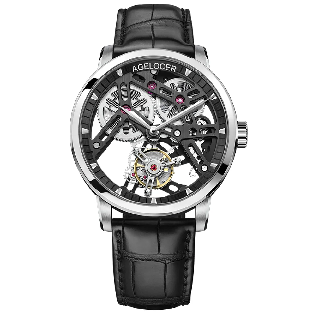 

Agelocer Tourbillon Male Series Manual Mechanical Watches