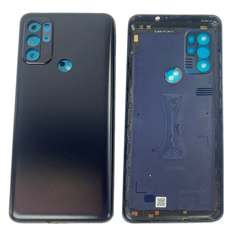 Крышка батарейного отсека задняя крышка корпуса для Motorola Moto G60S с клейкой
