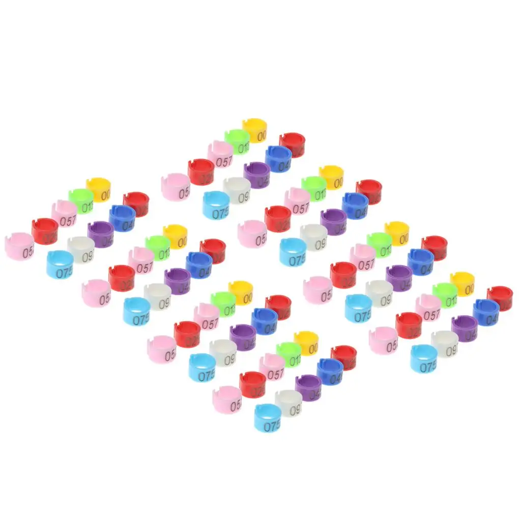 50 шт. Радиочастотное кольцо для ног с электронными бирками