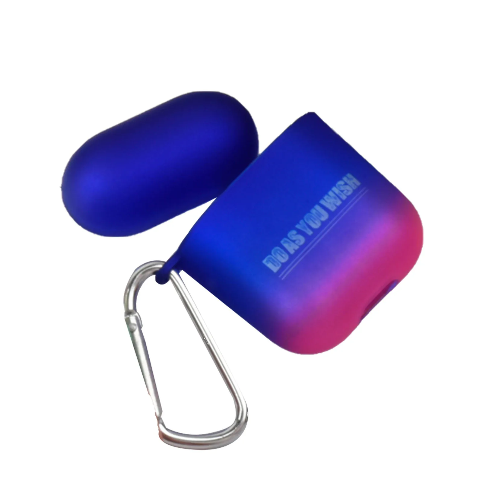 

Градиентный чехол s для Apple Airpod 1/2, защитный чехол, чехол с голубыми зубьями, чехол для беспроводных наушников Apple Air-pods, сумки для зарядных уст...