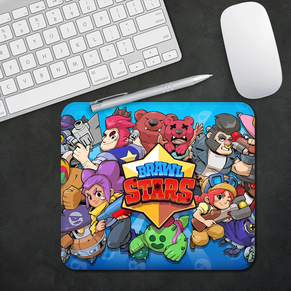 

Star Brawl Design Pattern Game mousepad Small Pads Rubber Mouse Mat MousePad Desk Gaming Mousepad Cup Mat