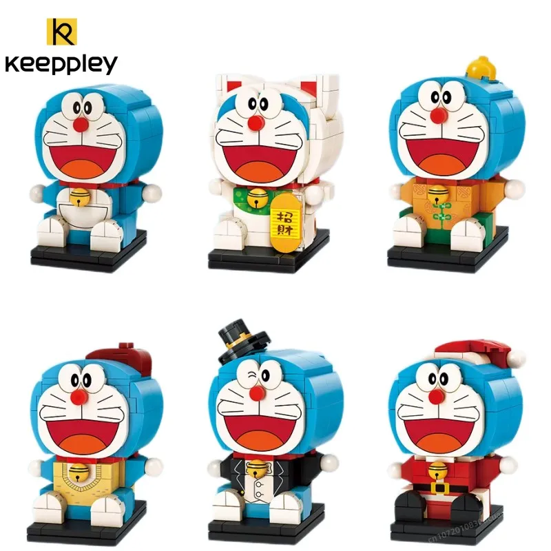 

Keeppley Building Blocks Doraemon Series Toys Creative Assembly Building Blocks Fashion Model Decoration Gift