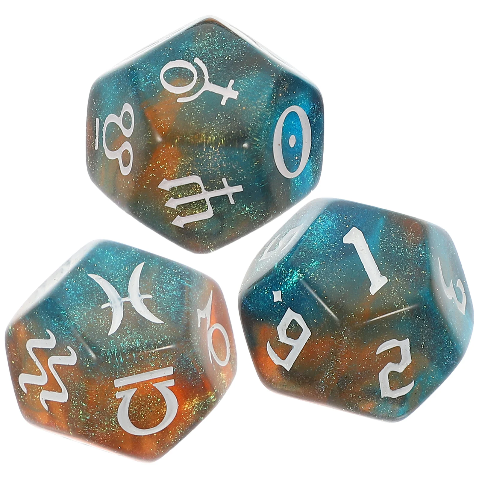 

Кубики гадания Таро кубики игра Астрология полиэдрическая доска развлечения созвездия игра астрологические штампы